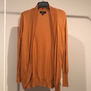 Mustard yellow cardigan